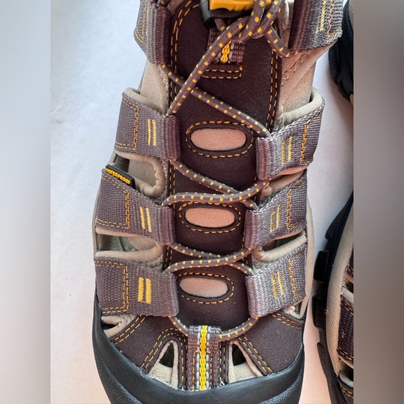 Men’s Outdoor Adventure Shoes - brown and Yellow main image 5